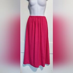 🌺BUNDLE ONLY🌺LINKS LADIES FUCHSIA A-LINE SKIRT